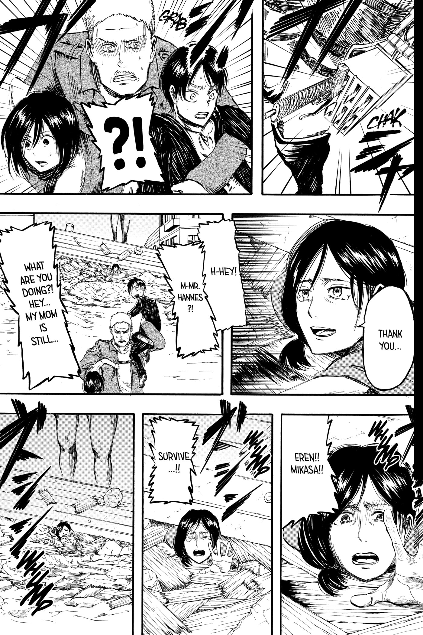 Attack on Titan, chapter 2, image 21