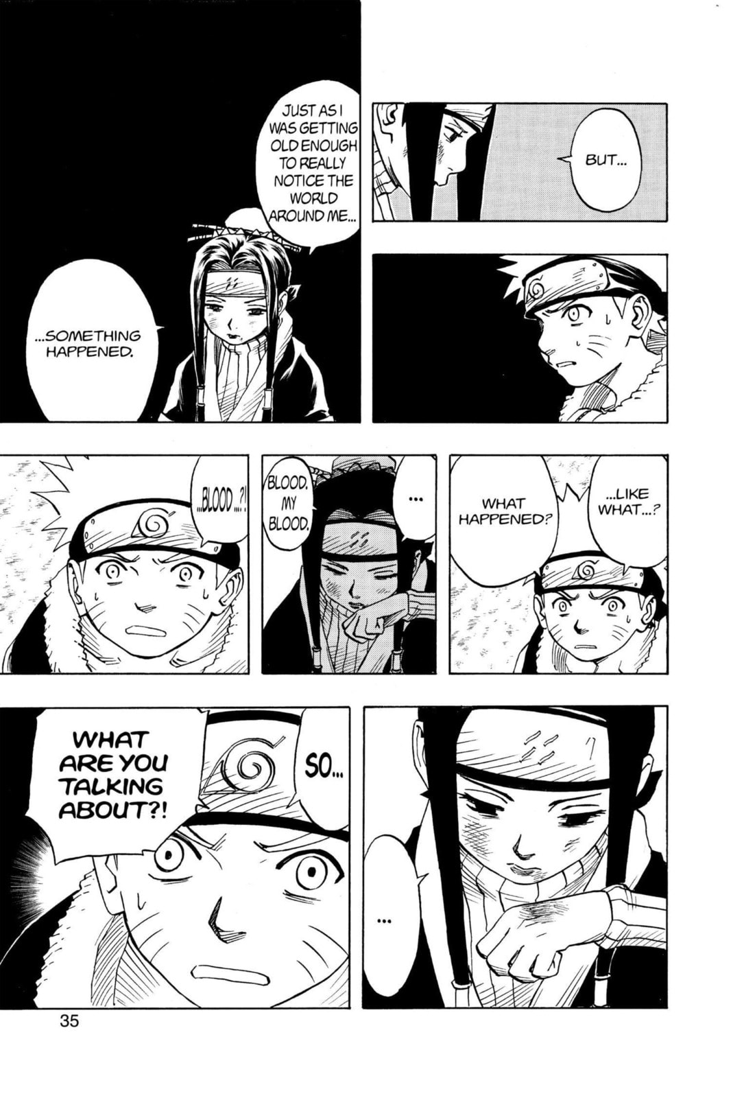 Naruto, chapter 29, page 9