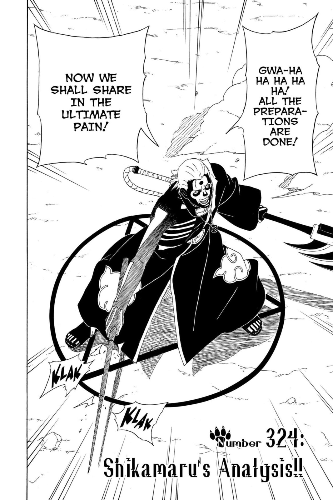 Naruto, chapter 324, image 2
