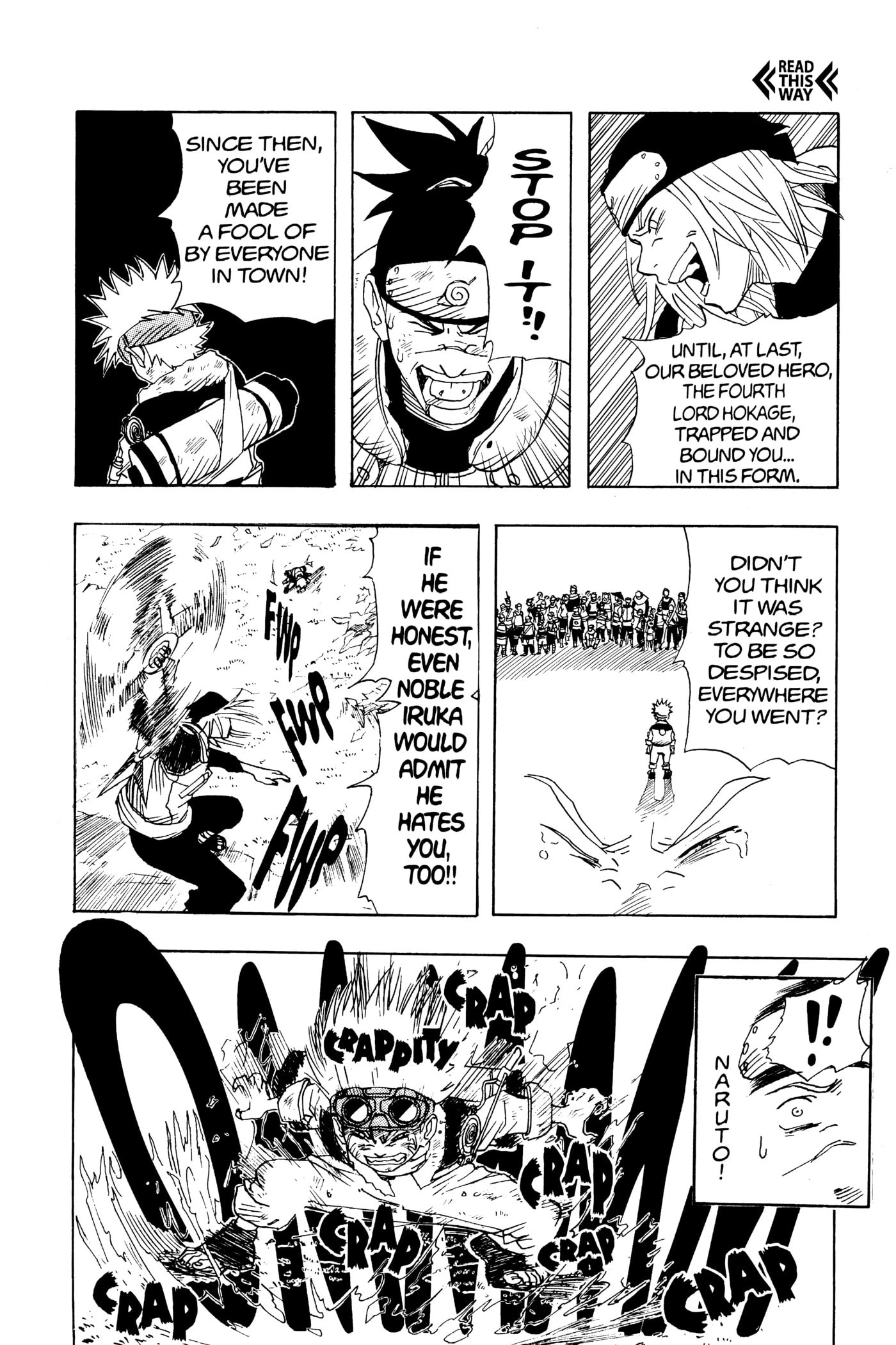 Naruto, chapter 1, page 32