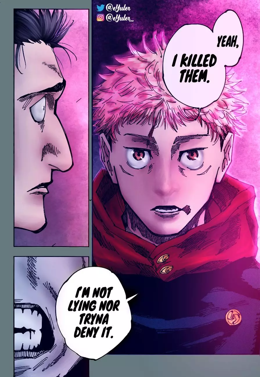 Jujutsu Kaisen, chapter 165, image 22
