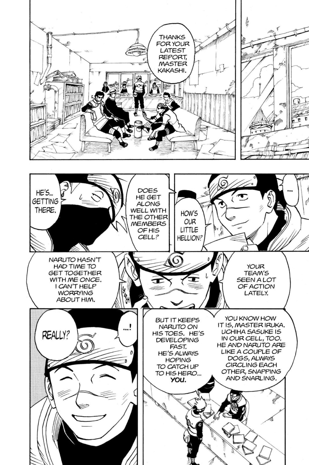 Naruto, chapter 34, page 13