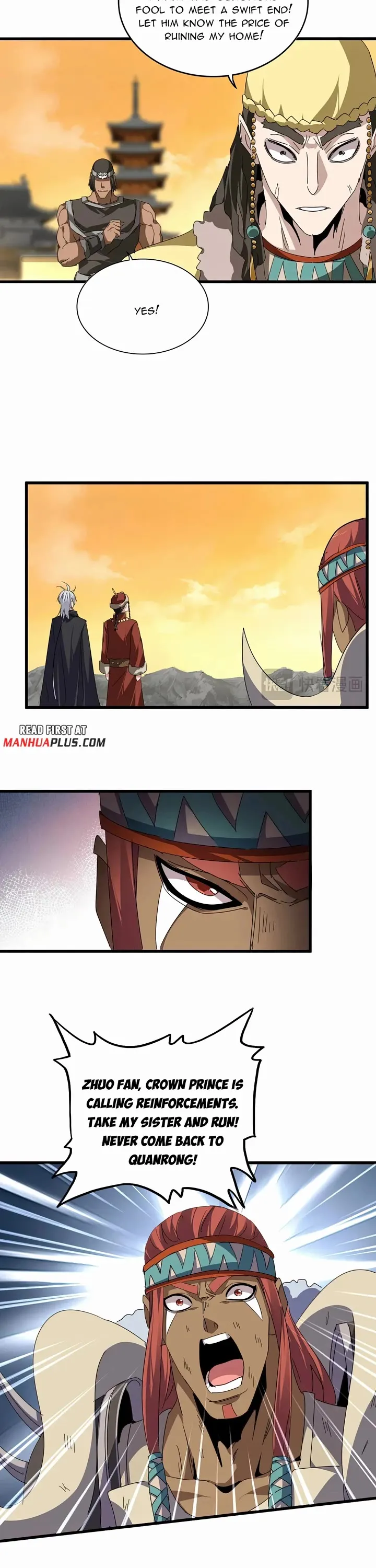 Magic Emperor, chapter 834, image 3