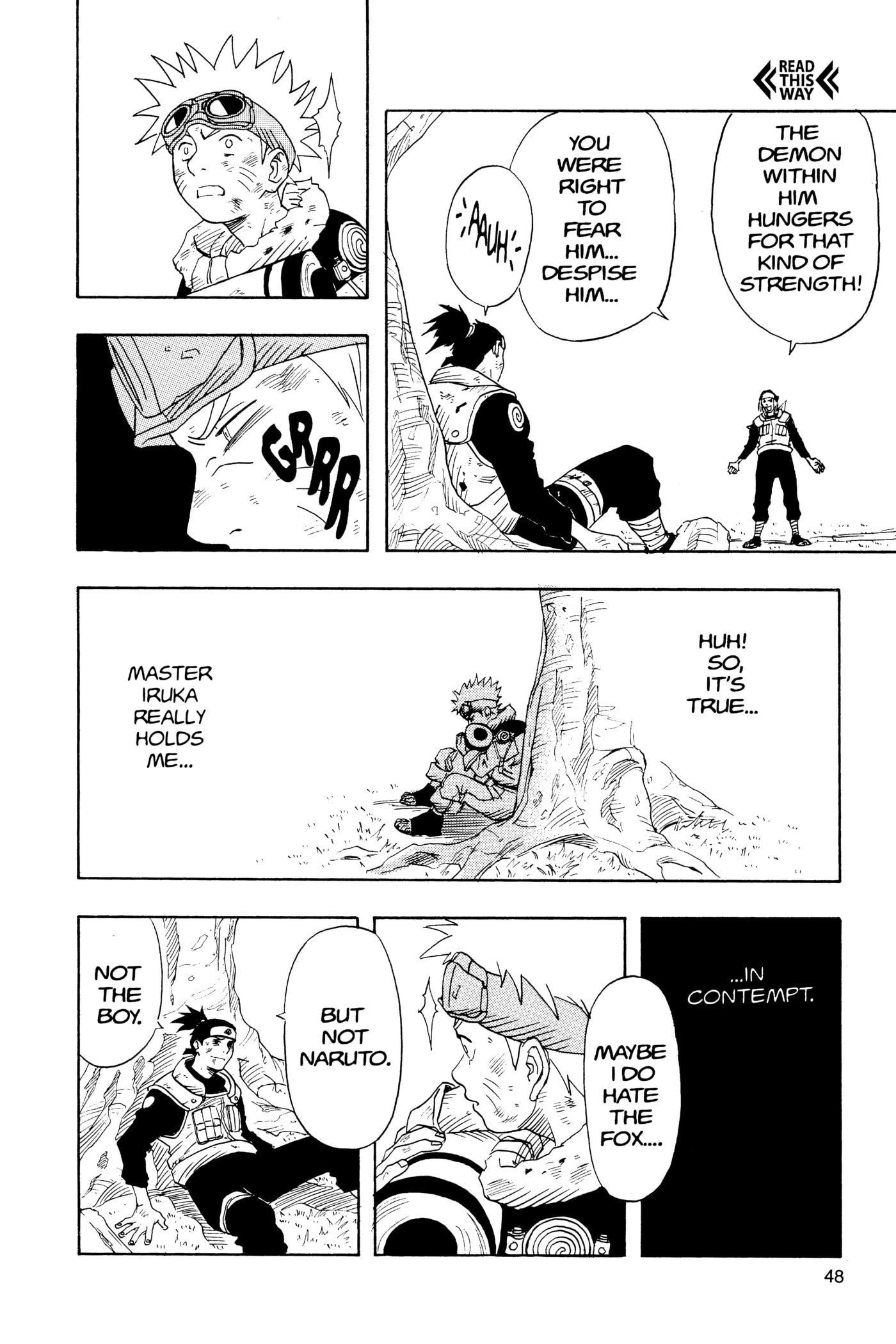 Naruto, chapter 1, page 44