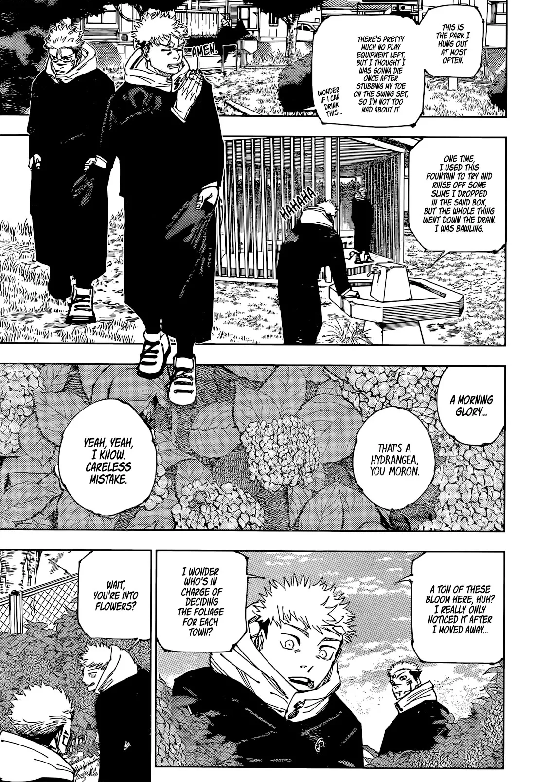Jujutsu Kaisen, chapter 265, image 4
