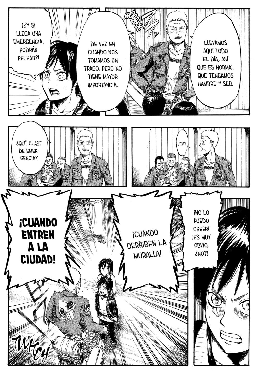 Attack on Titan, chapter 1, page 21