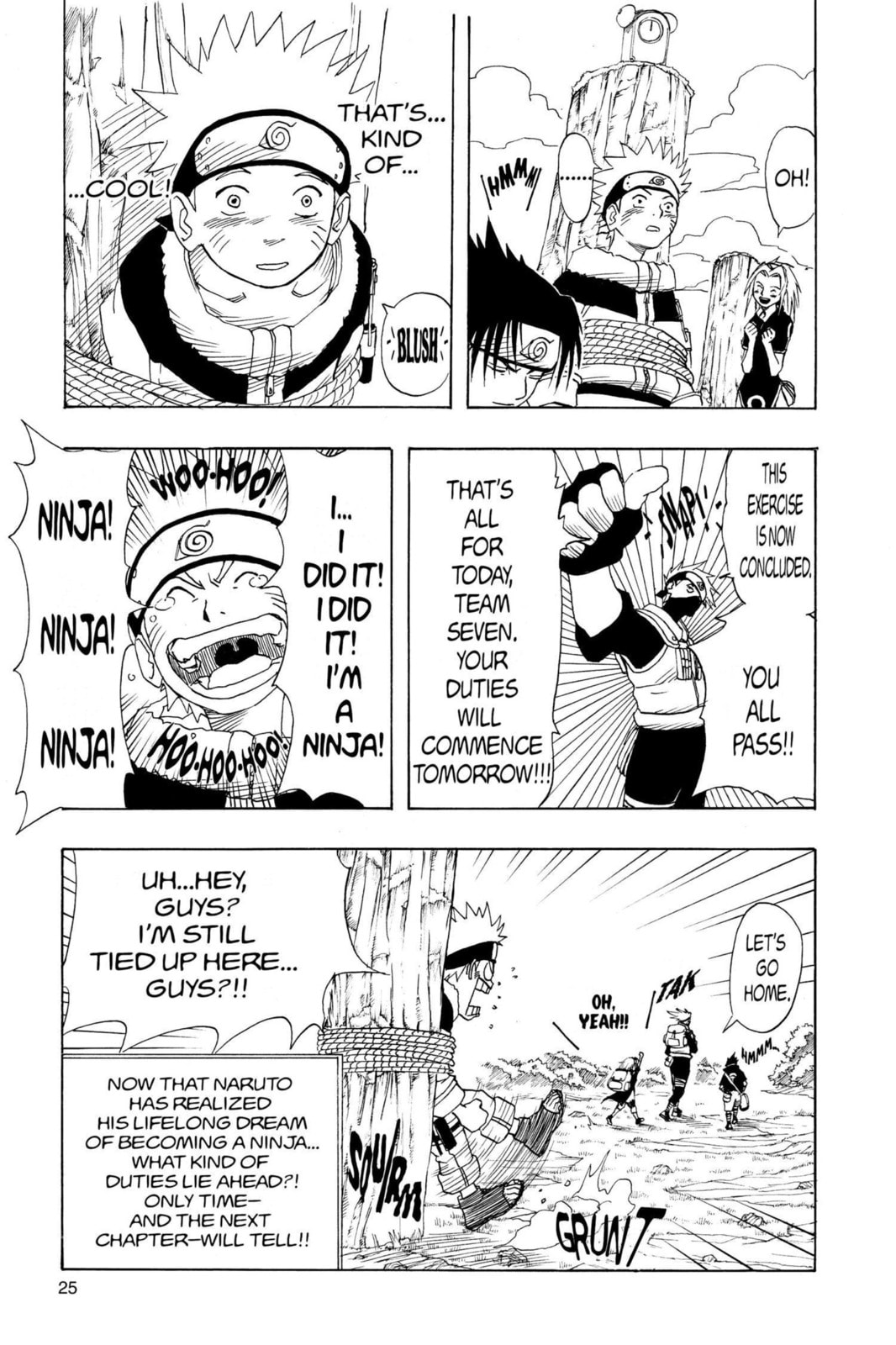 Naruto, chapter 8, page 18