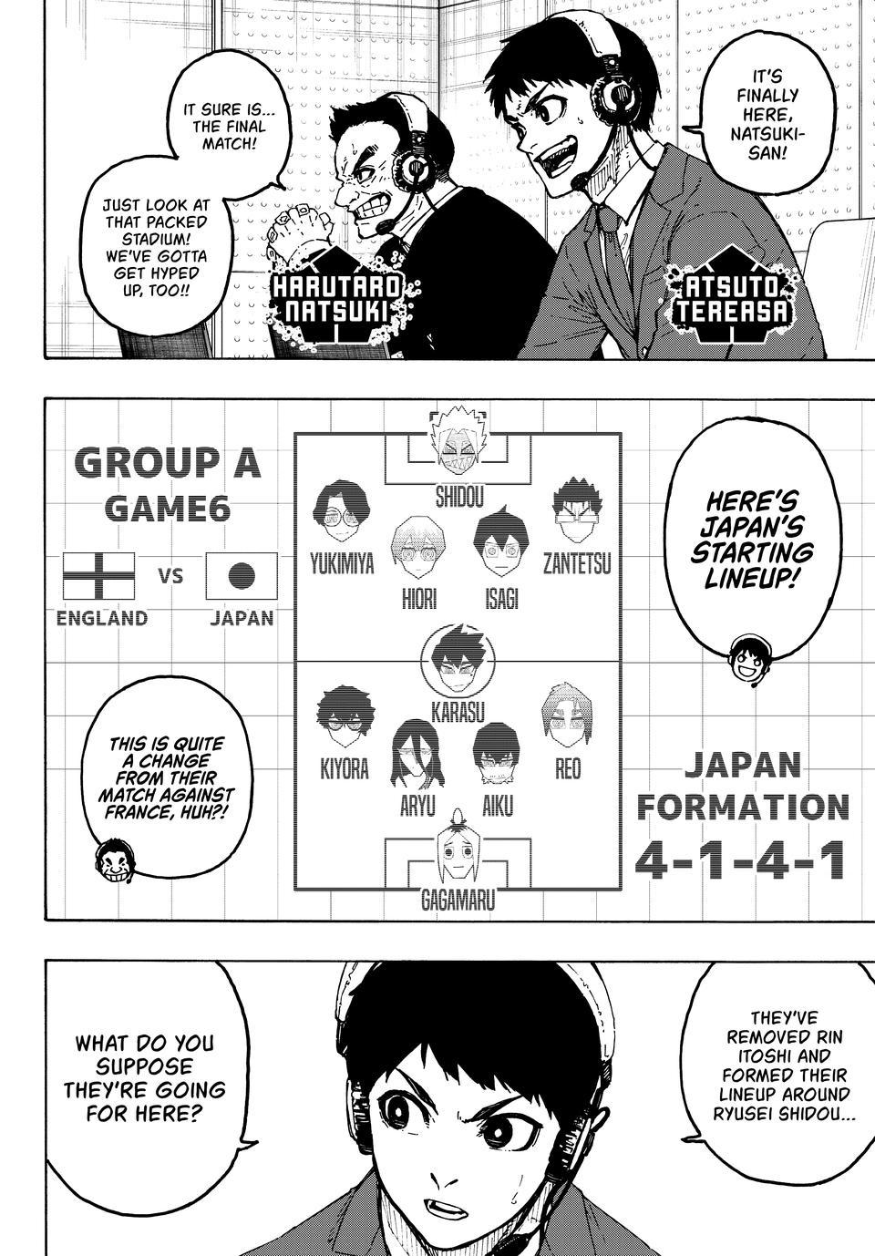 Blue Lock, chapter 354, image 4