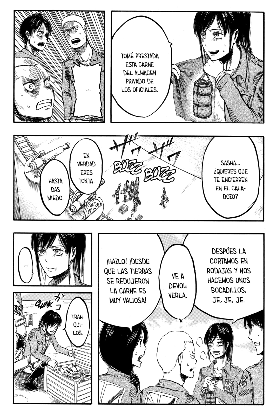 Attack on Titan, chapter 3, page 29