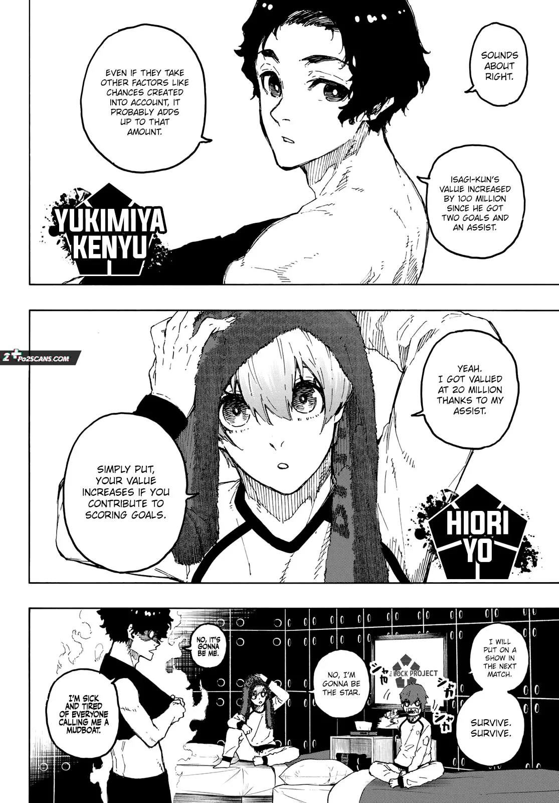 Blue Lock, chapter 244, image 2
