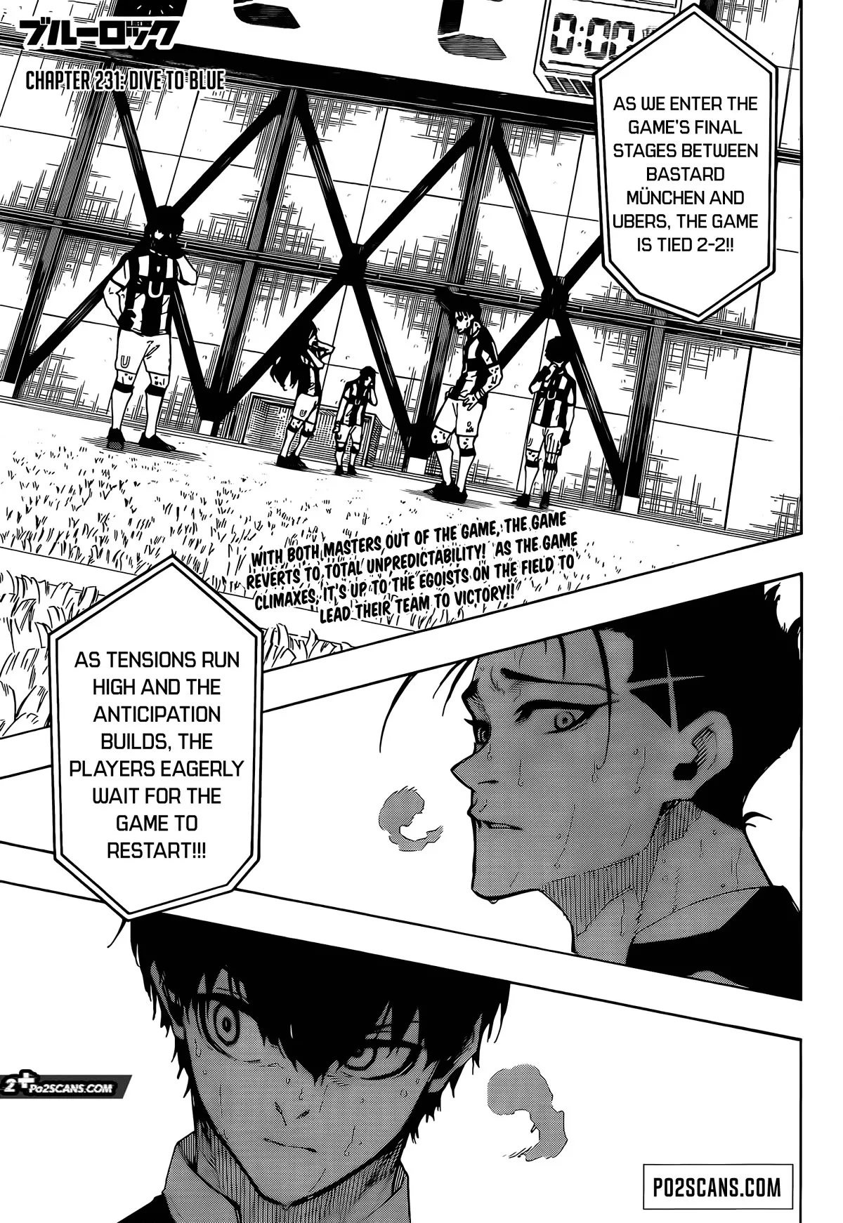 Blue Lock, chapter 231, image 2