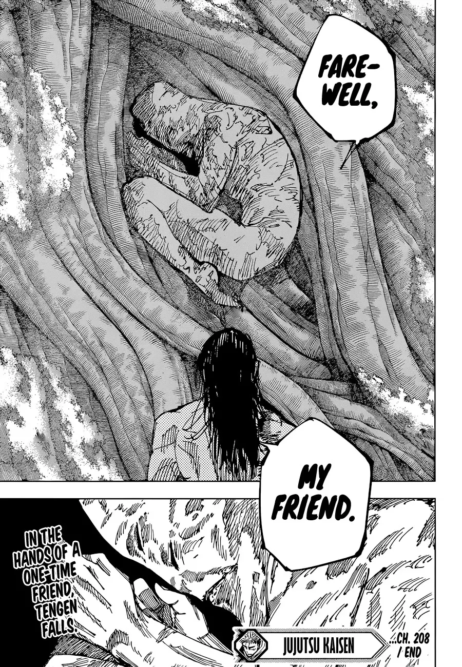 Jujutsu Kaisen, chapter 208, image 20