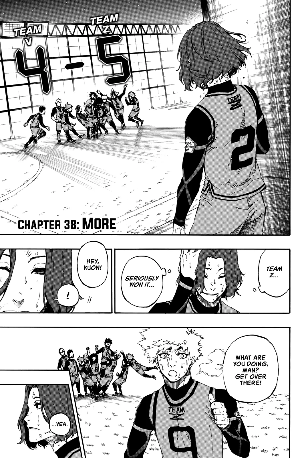 Blue Lock, chapter 38, image 2