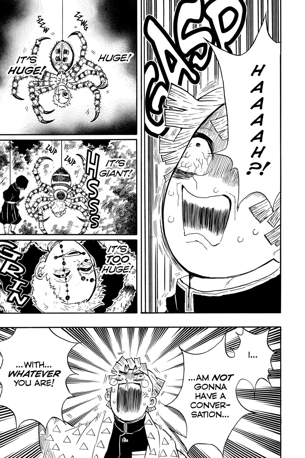 Demon Slayer: Kimetsu no Yaiba, chapter 32, image 17