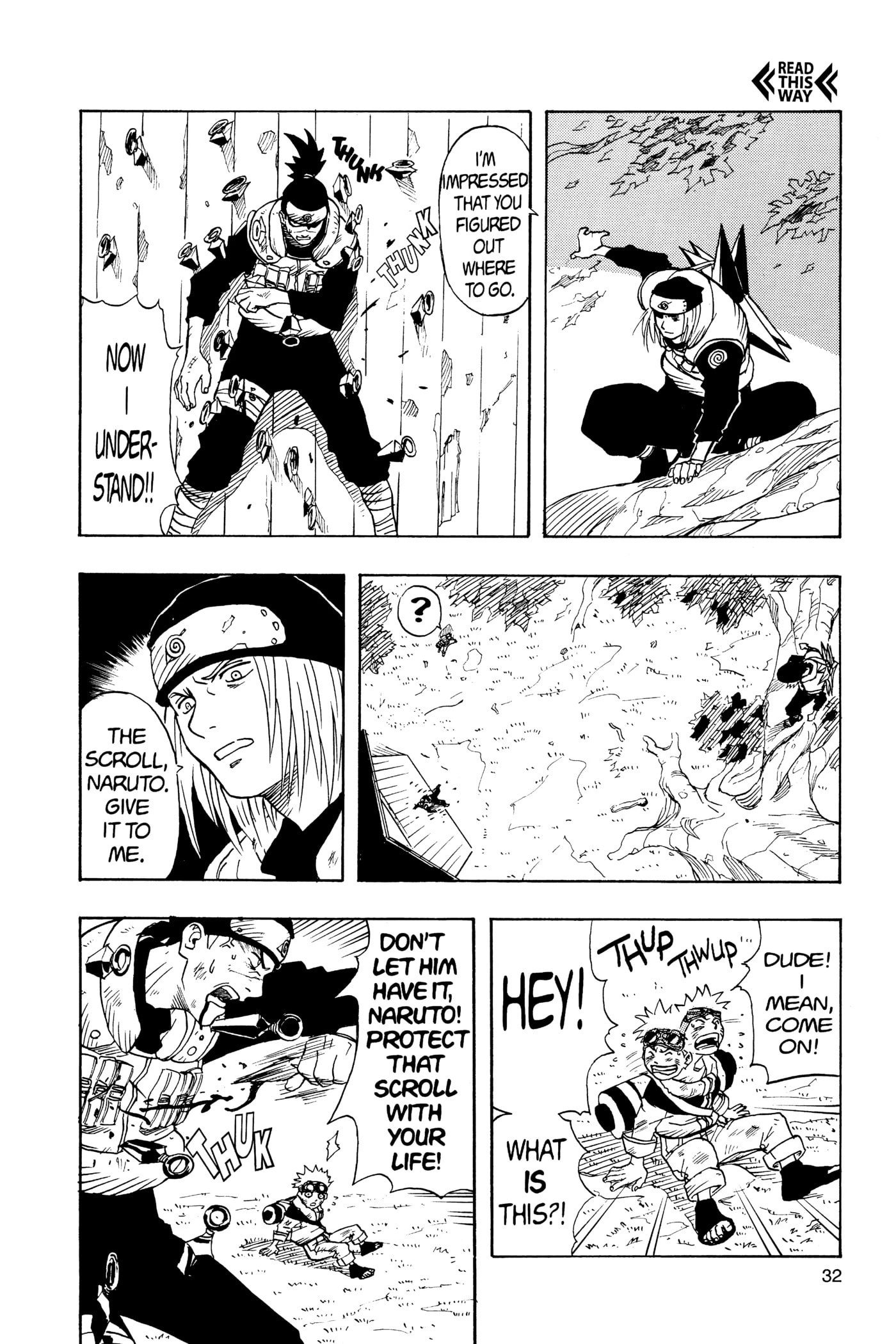 Naruto, chapter 1, page 28