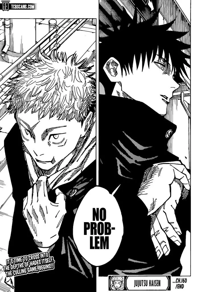 Jujutsu Kaisen, chapter 160, image 19