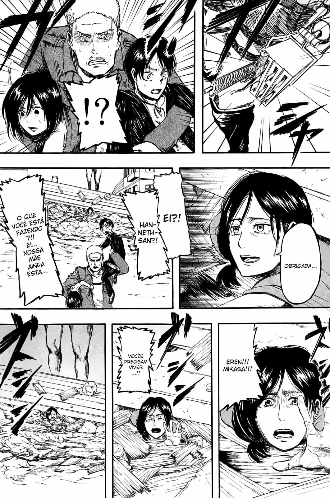 Attack on Titan, chapter 2, page 19