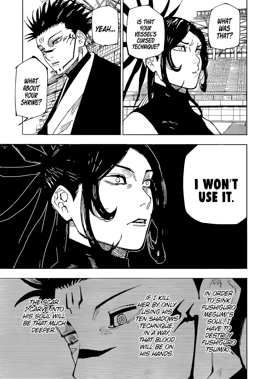 Jujutsu Kaisen, chapter 217, image 15
