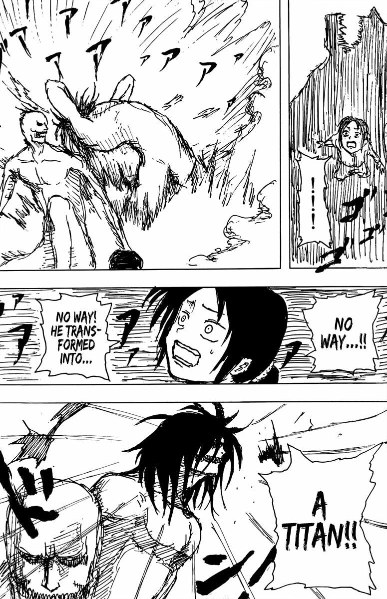 Attack on Titan, chapter 0, page 50