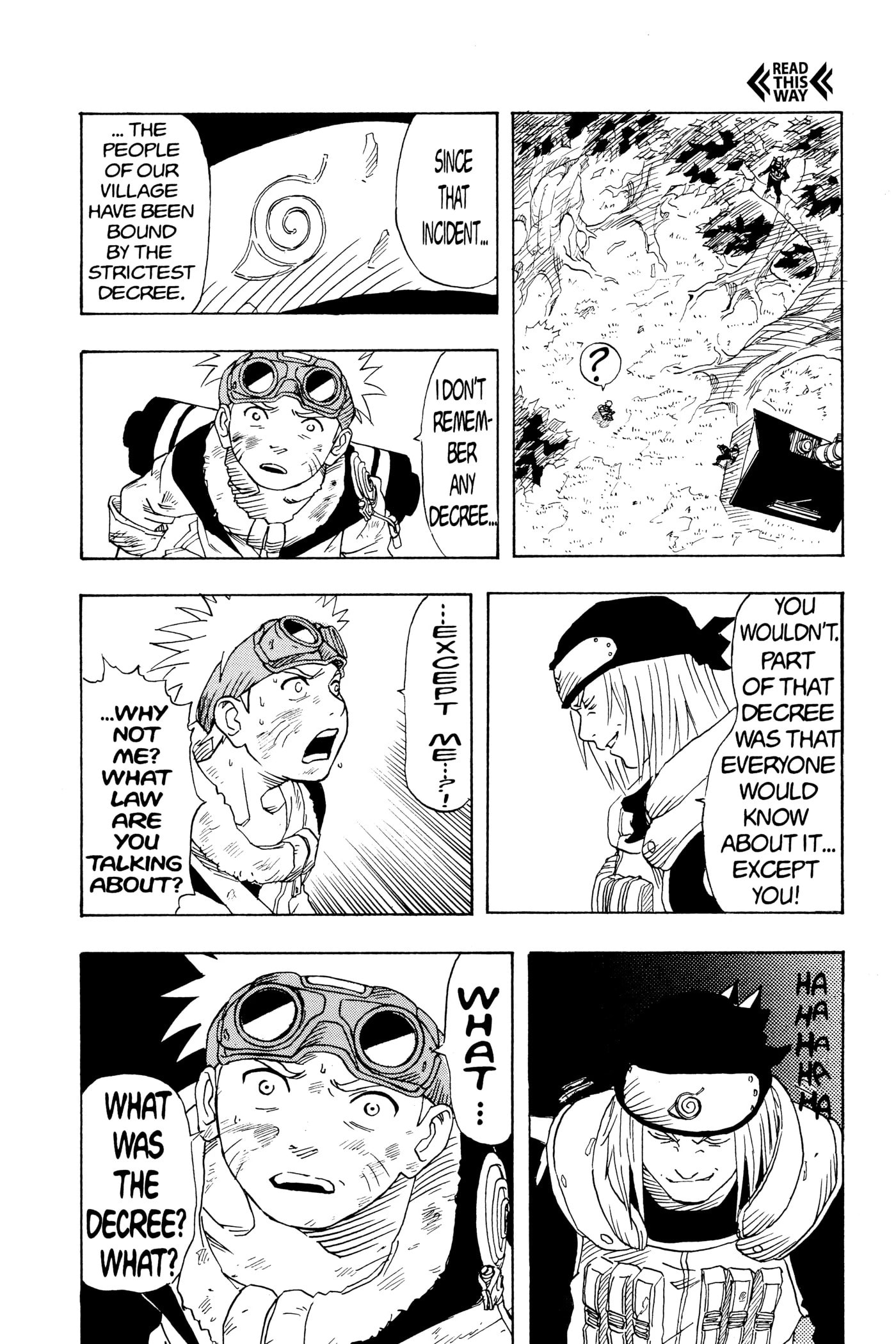 Naruto, chapter 1, page 30