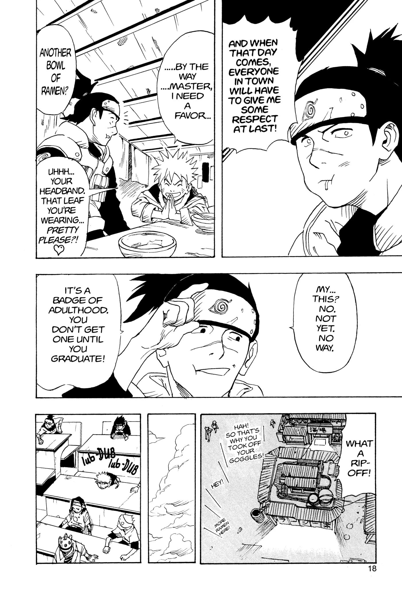 Naruto, chapter 1, page 14