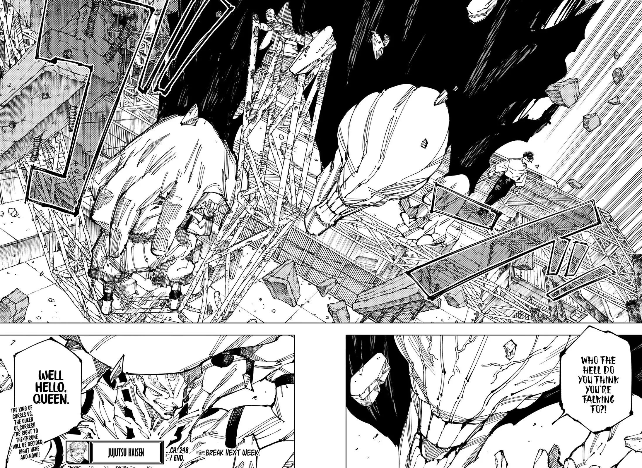 Jujutsu Kaisen, chapter 248, image 19