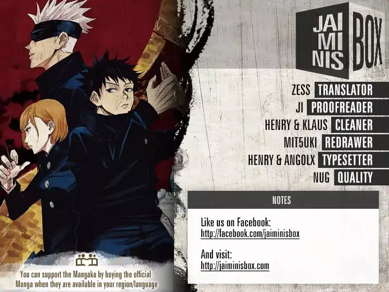 Jujutsu Kaisen, chapter 50, image 2