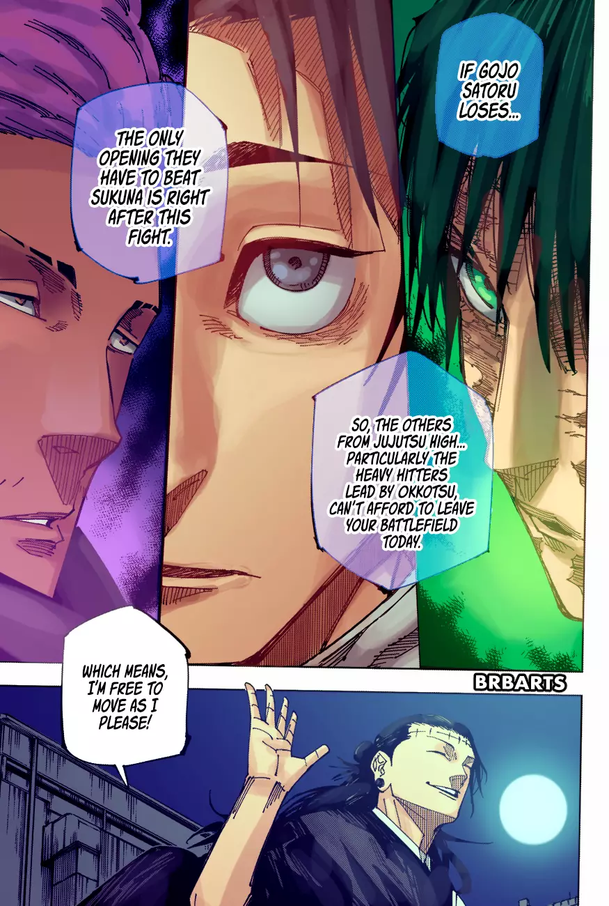 Jujutsu Kaisen, chapter 222, image 21