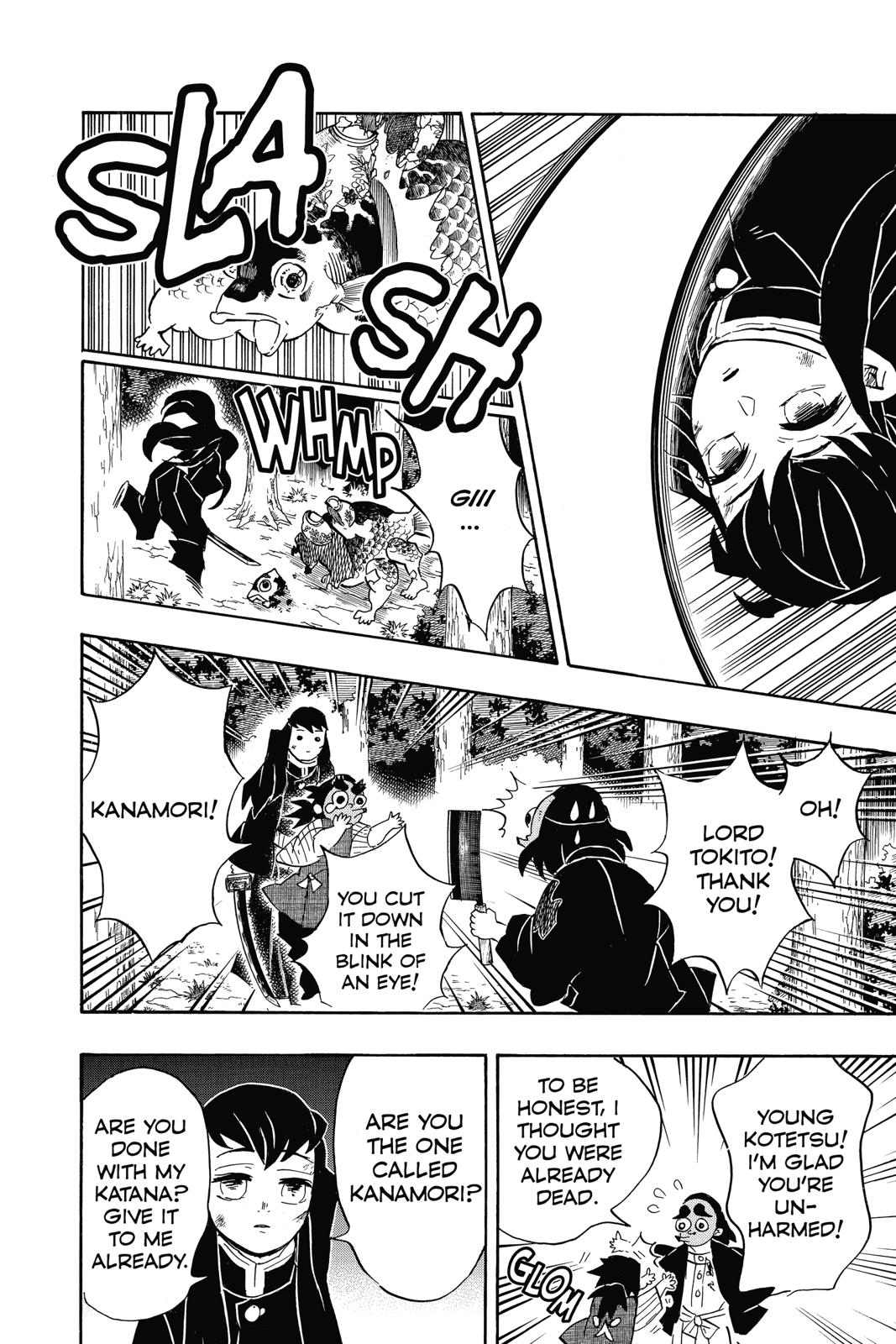 Demon Slayer: Kimetsu no Yaiba, chapter 110, image 16