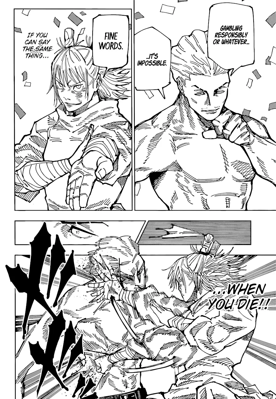 Jujutsu Kaisen, chapter 187, image 4