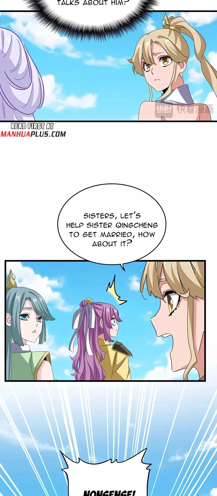 Magic Emperor, chapter 651, image 9