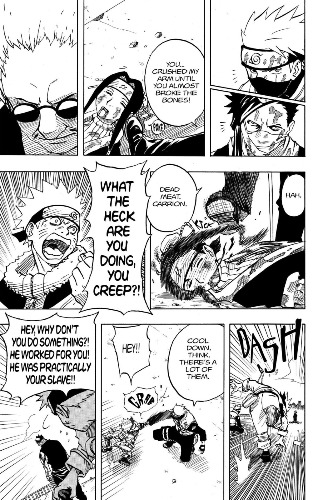 Naruto, chapter 32, page 7