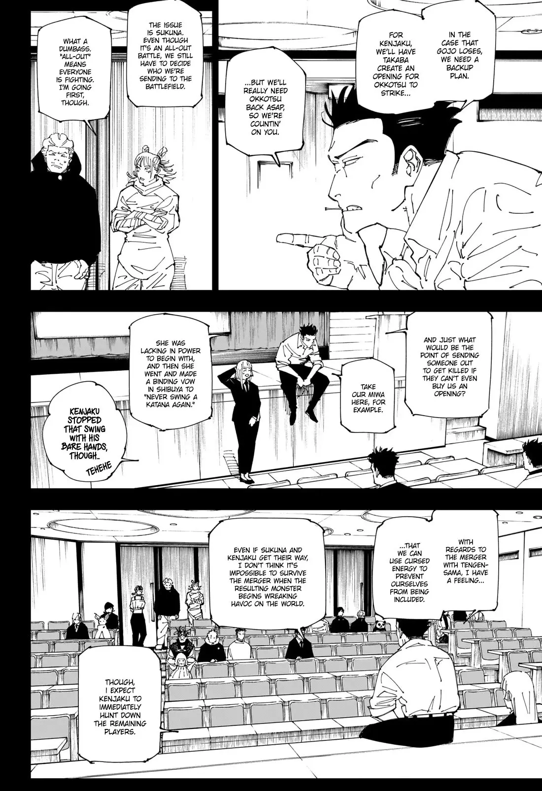 Jujutsu Kaisen, chapter 244, image 3