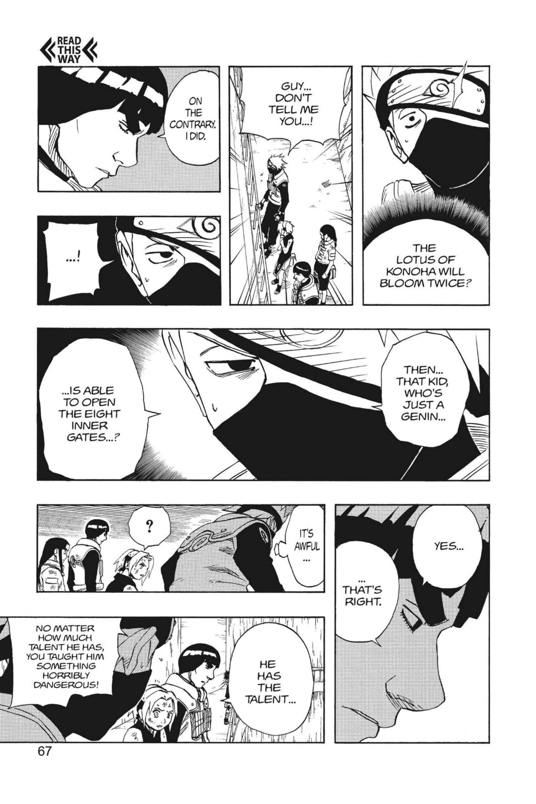 Naruto, chapter 85, page 3