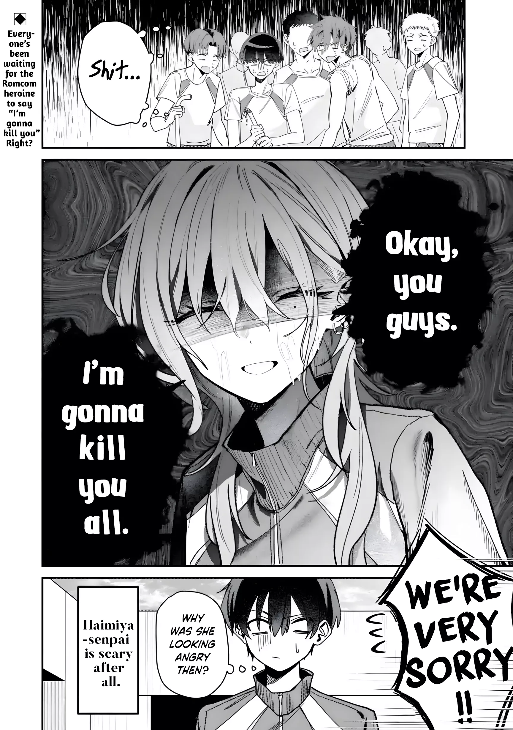 Haimiya-senpai wa Kowakute Kawaii, chapter 4, image 9