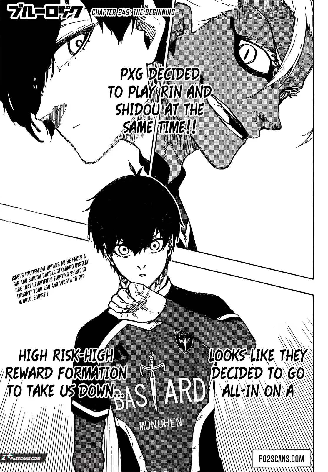Blue Lock, chapter 249, image 2