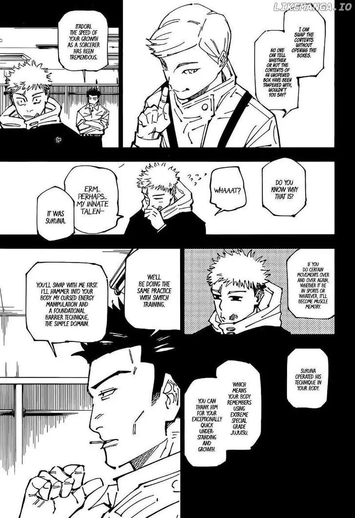 Jujutsu Kaisen, chapter 258, image 8