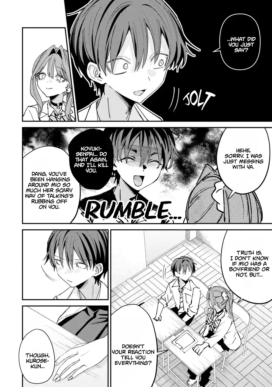 Haimiya-senpai wa Kowakute Kawaii, chapter 36, image 9