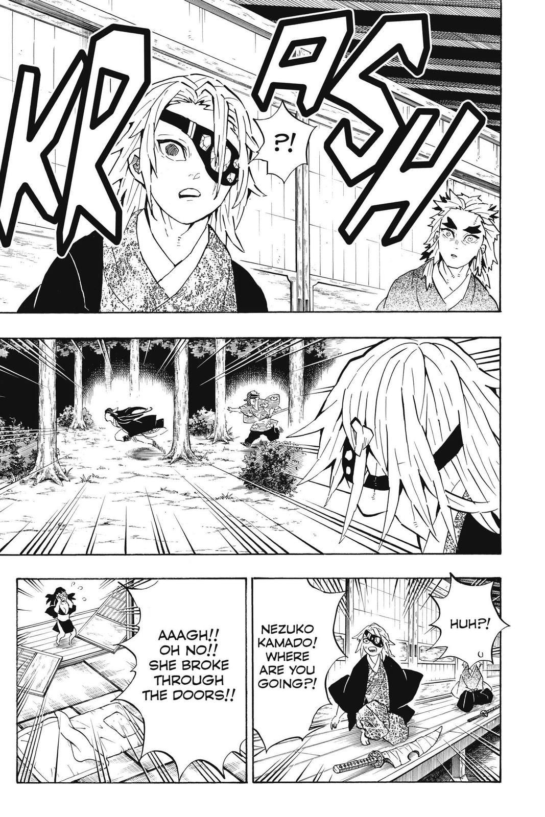 Demon Slayer: Kimetsu no Yaiba, chapter 185, image 3