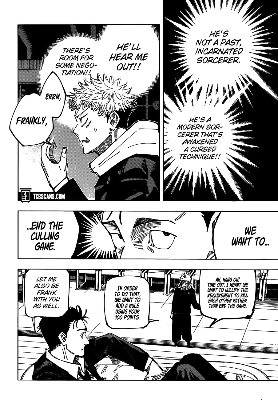 Jujutsu Kaisen, chapter 163, image 16