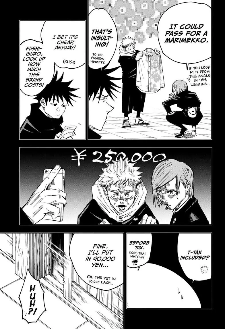 Jujutsu Kaisen, chapter 126, image 3