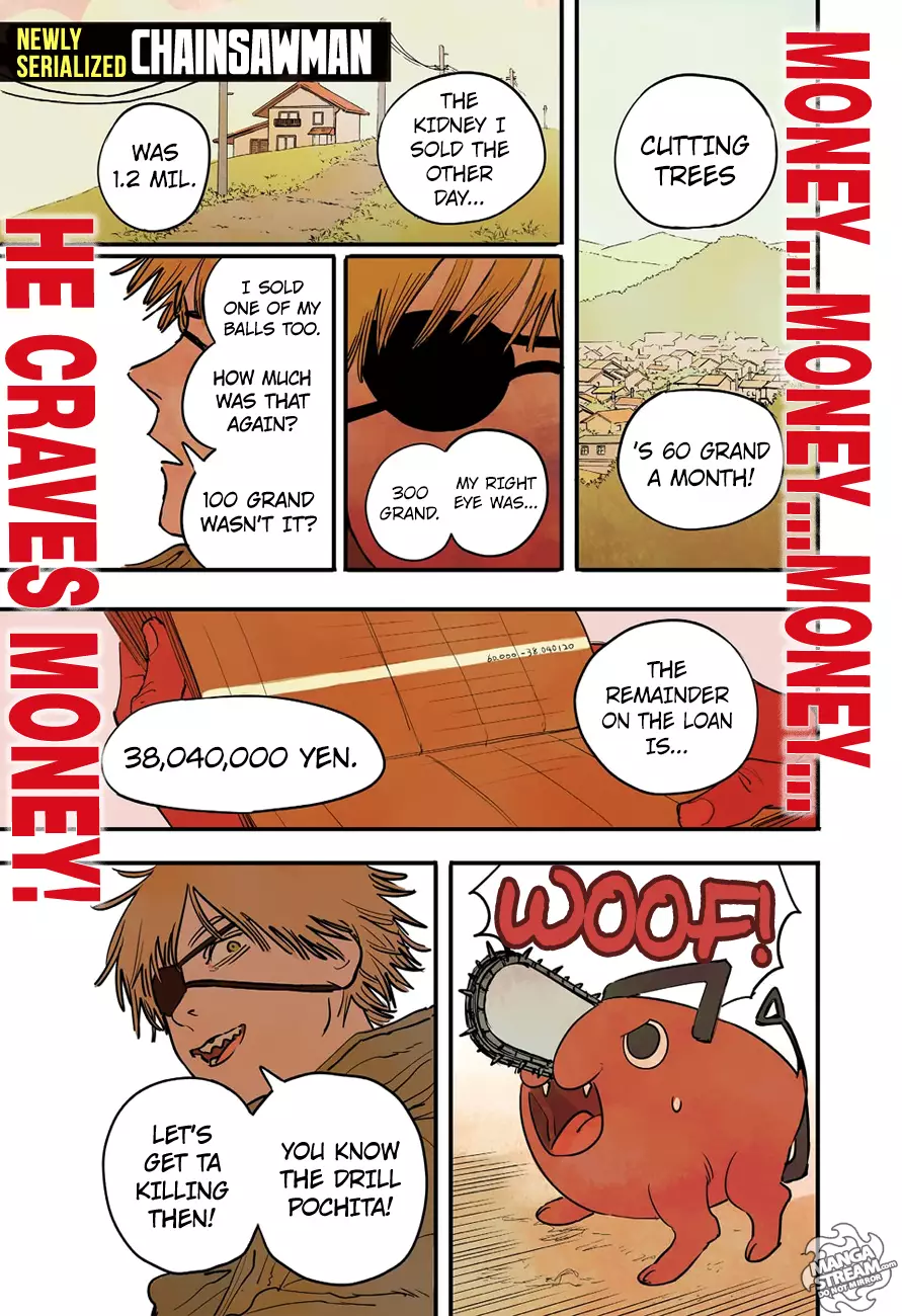 Chainsaw Man, chapter 1, image 3