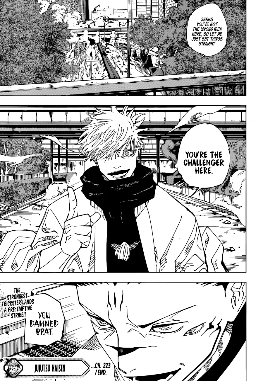 Jujutsu Kaisen, chapter 223, image 18