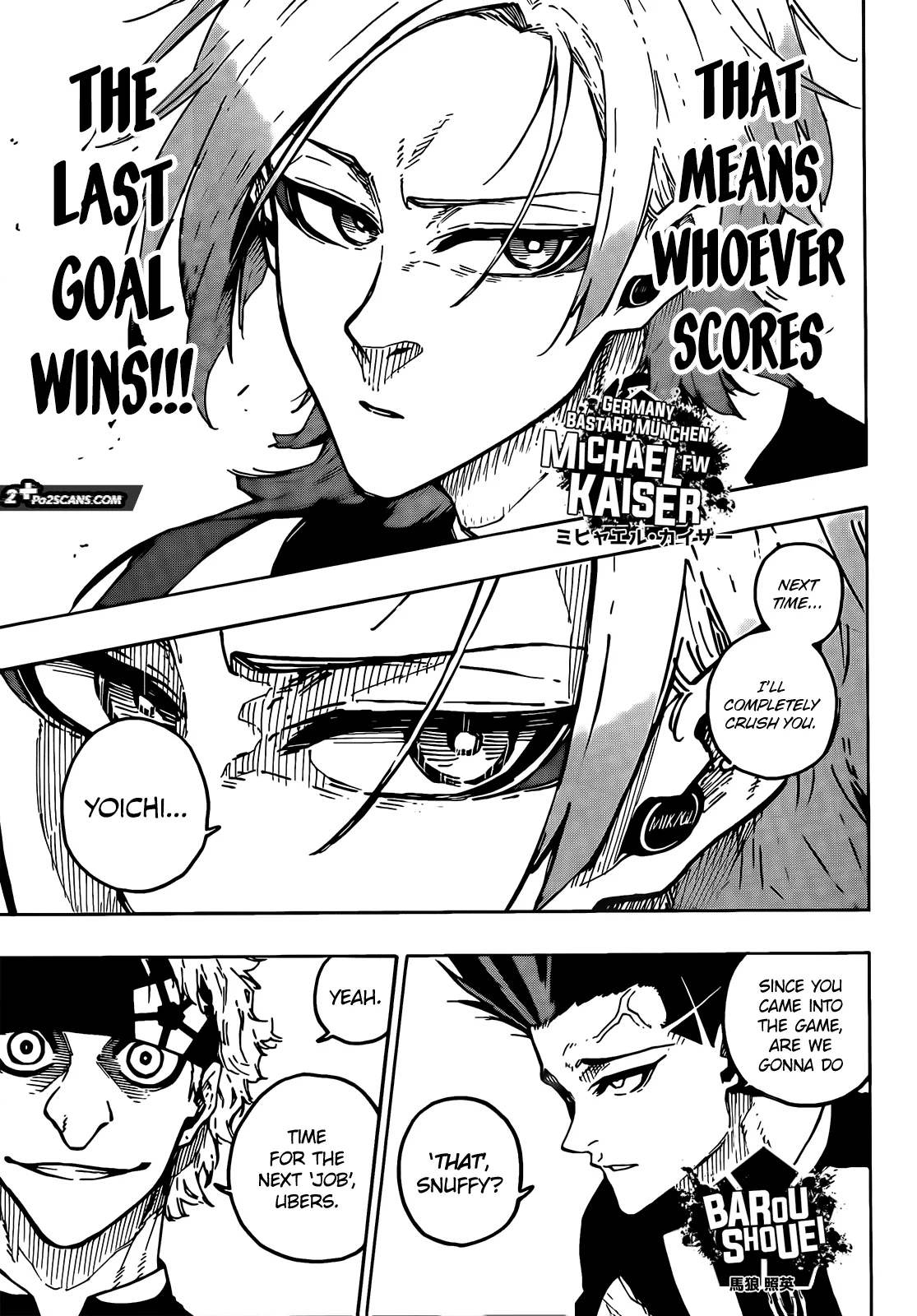 Blue Lock, chapter 222, image 4