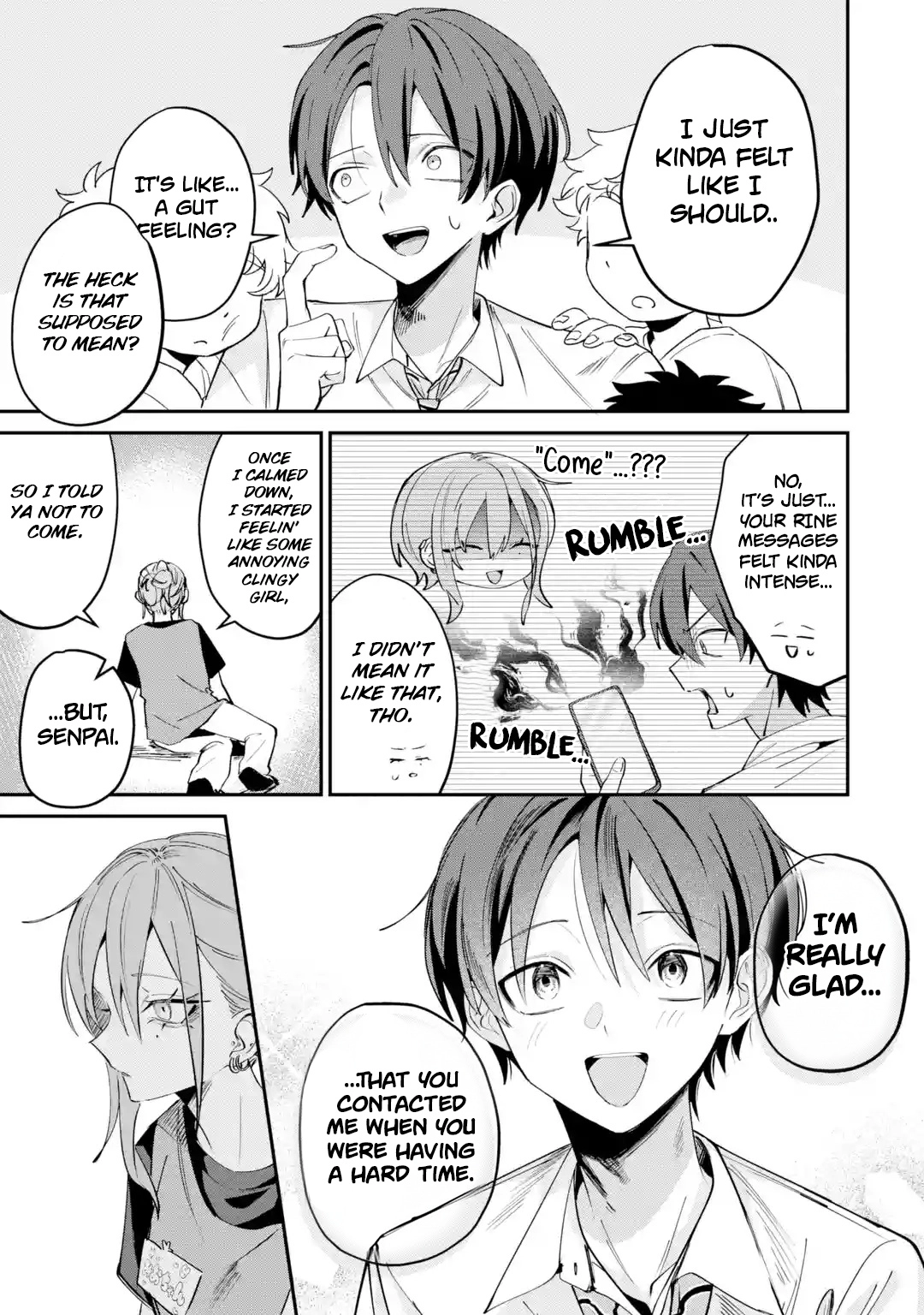 Haimiya-senpai wa Kowakute Kawaii, chapter 28, image 14