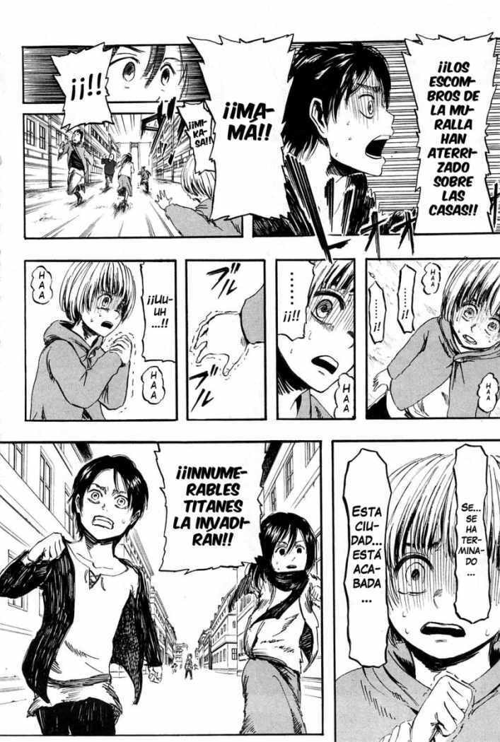 Attack on Titan, chapter 2, image 8