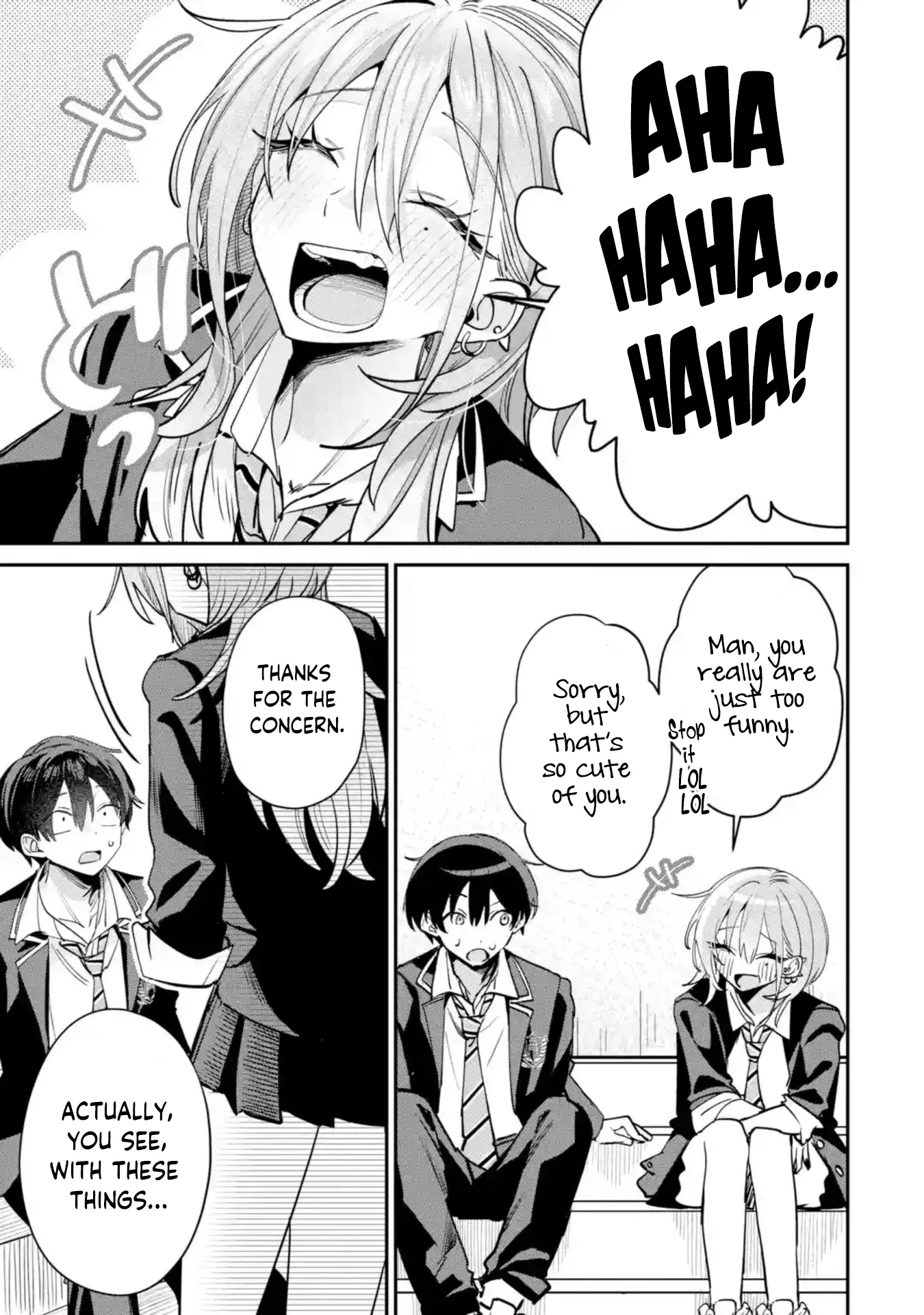 Haimiya-senpai wa Kowakute Kawaii, chapter 19, image 14