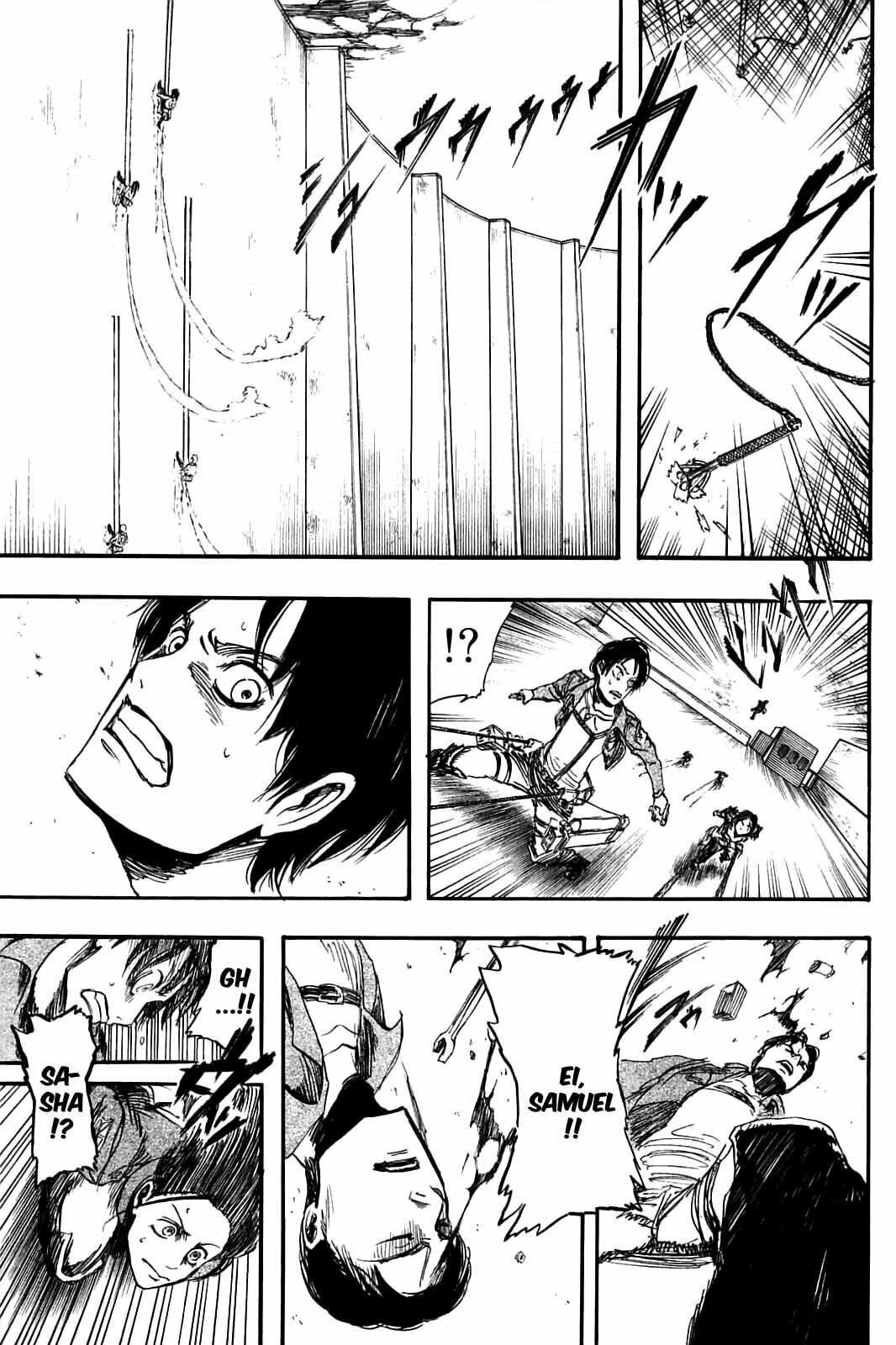Attack on Titan, chapter 3, page 36