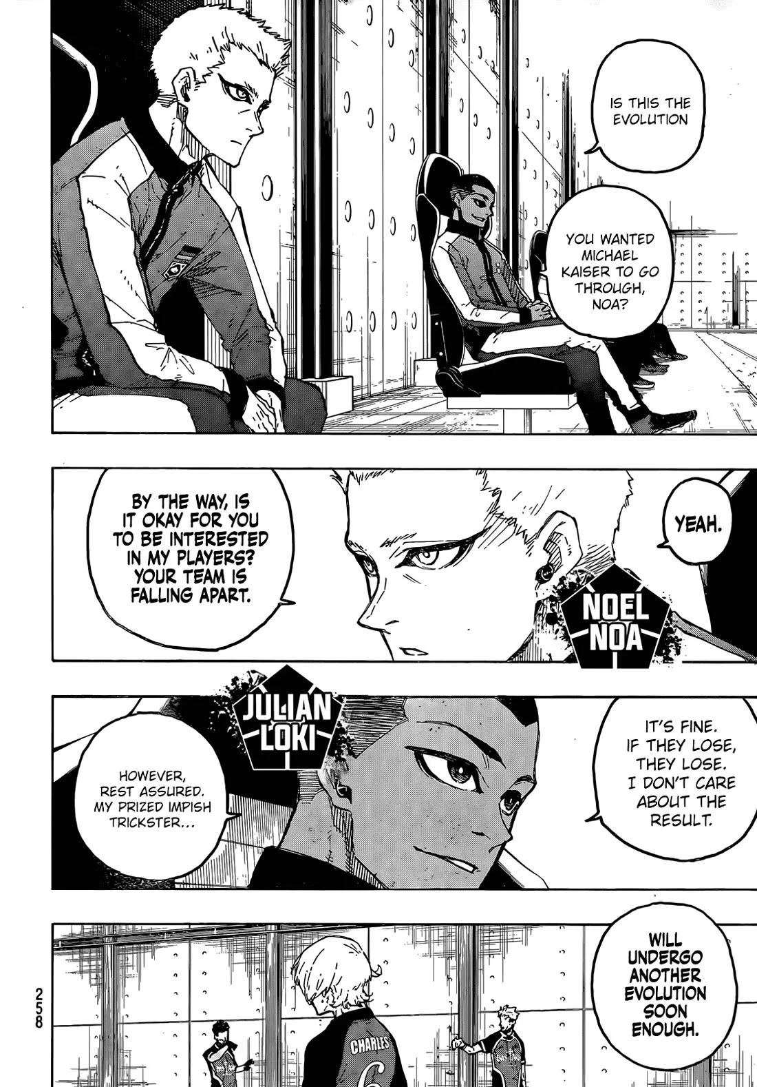 Blue Lock, chapter 268, image 5