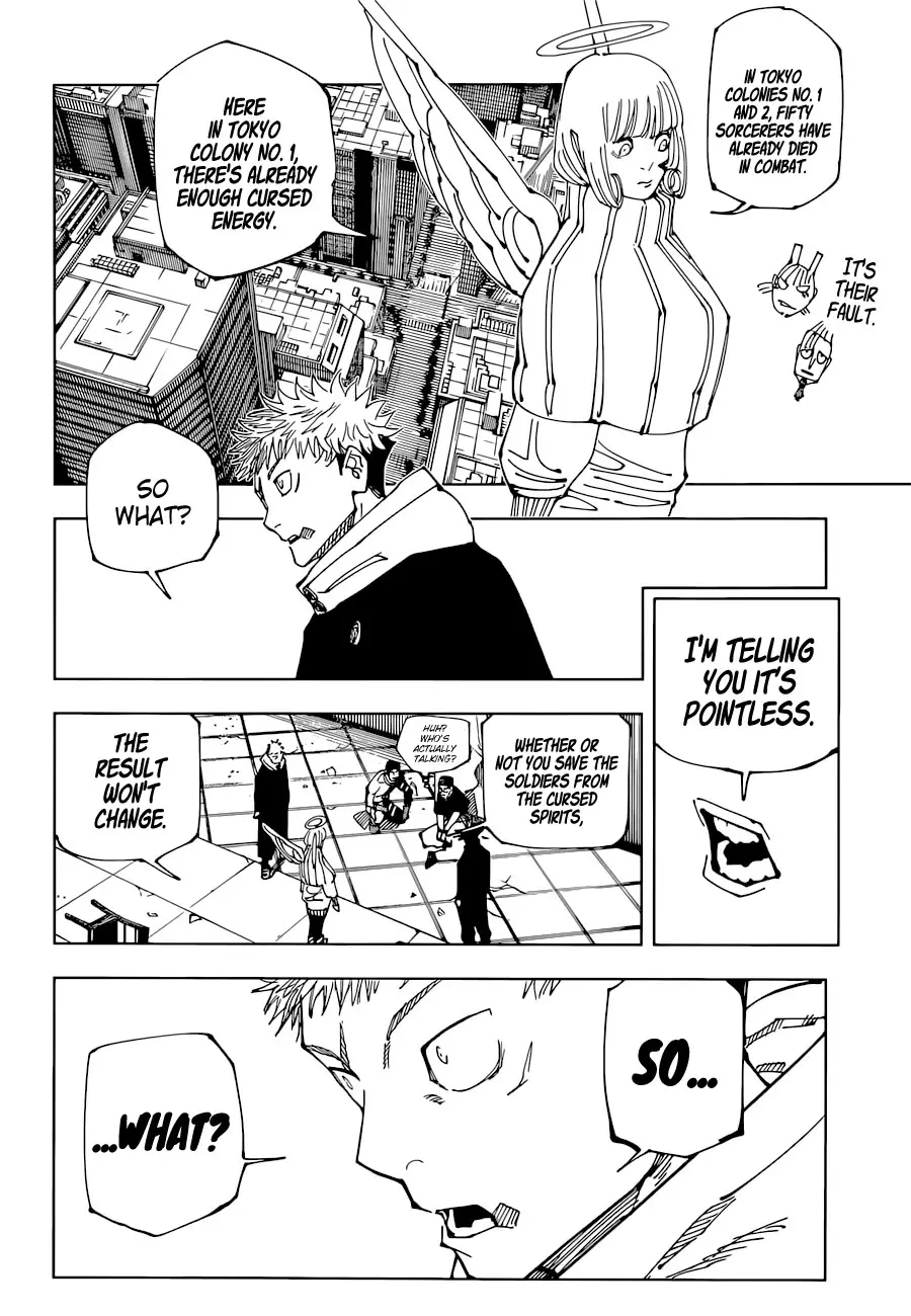 Jujutsu Kaisen, chapter 210, image 7
